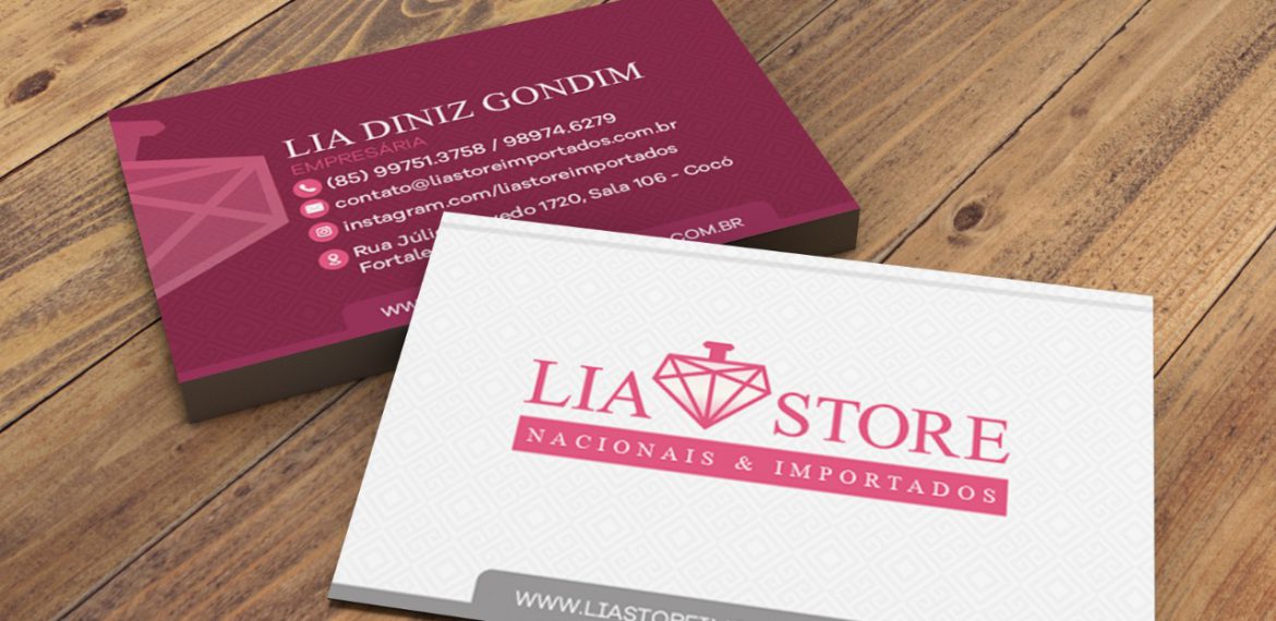 Identidade Visual – Lia Store Importados