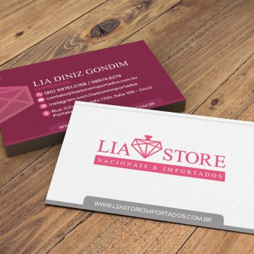 Identidade Visual – Lia Store Importados