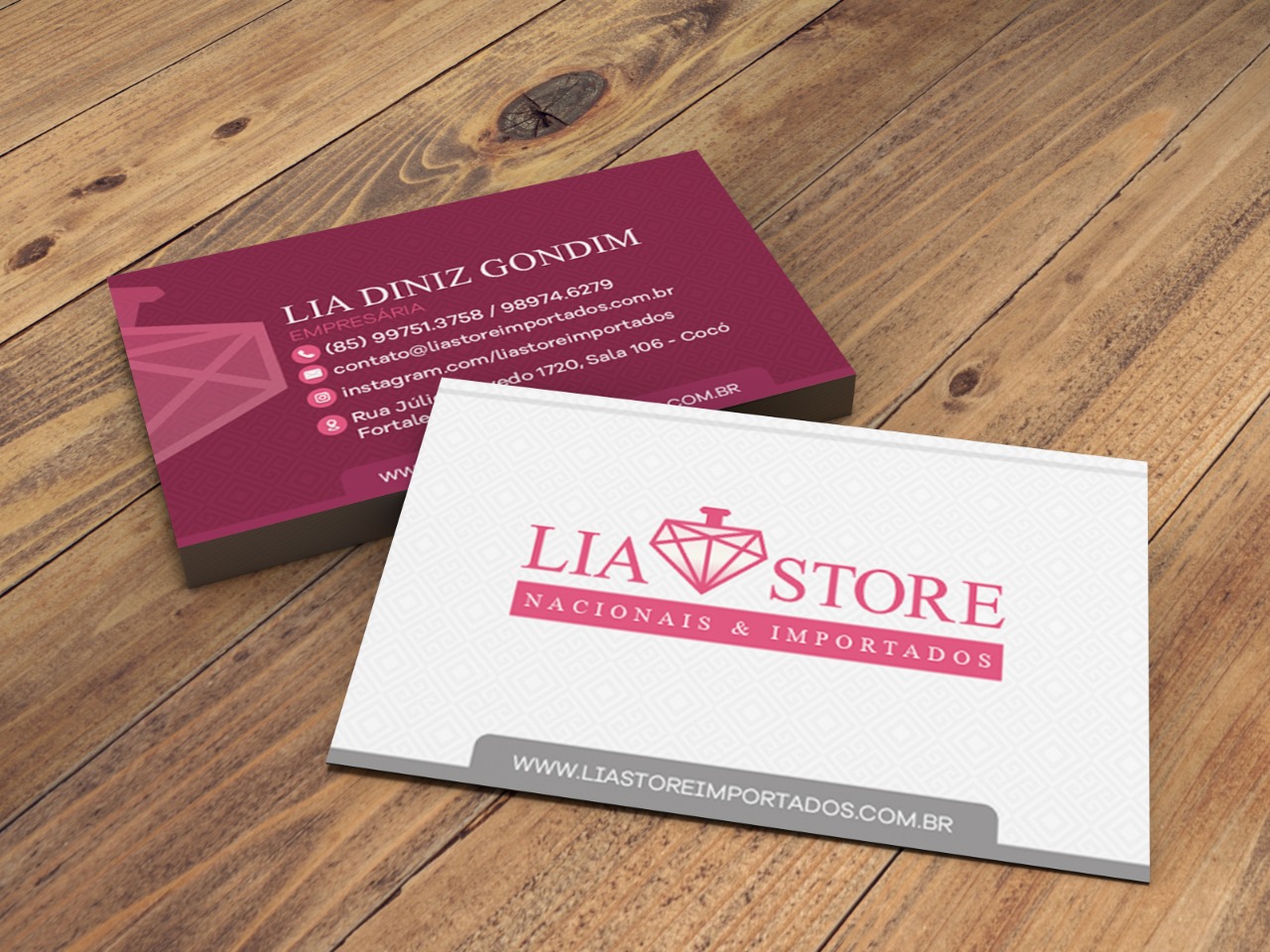 Identidade Visual – Lia Store Importados